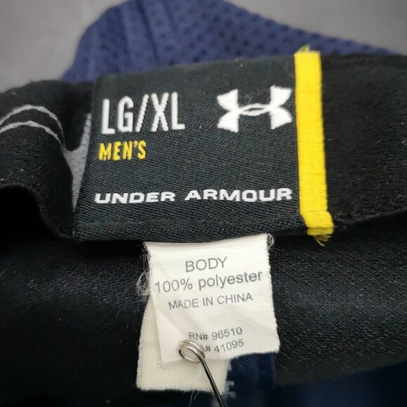 Under Armour Men's Size Large/XL Navy with White Baseball Hat - Picture 5 of 5